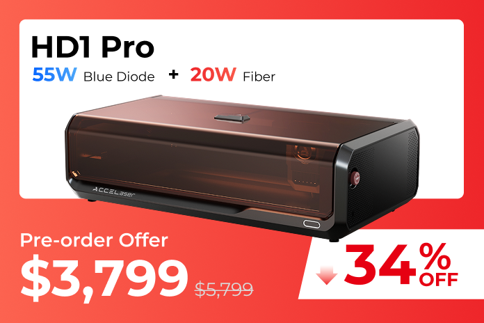 ACCELaser HD1: World's First Dual Laser with Flying 3D Galvo