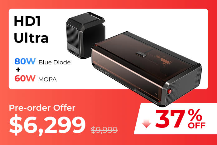 ACCELaser HD1: World's First Dual Laser with Flying 3D Galvo