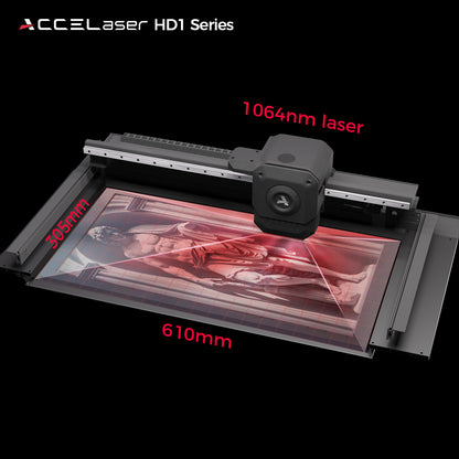 ACCELaser HD1 Dual Laser 60W+20W | Flying 3D Galvo: Deposit Privilege.