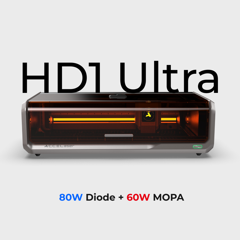 ACCELaser HD1: World's First Dual Laser with Flying 3D Galvo
