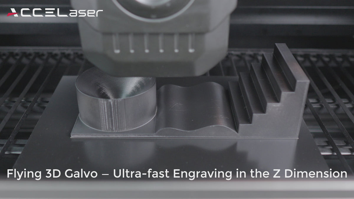 ACCELaser HD1: World's First Dual Laser with Flying 3D Galvo